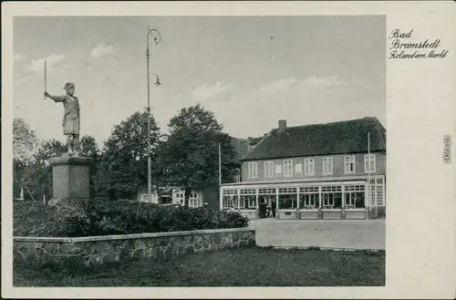 Ansichtskarte Bad Bramstedt Roland am Markt 1933