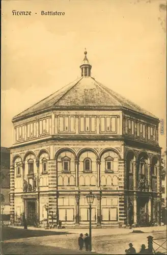 Ansichtskarte Florenz Firenze Baptisterium San Giovanni 1926