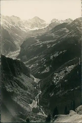 Lauterbrunnen Schynige Platte: Grosshorn - Breithorn - Gschingelhorn 1926