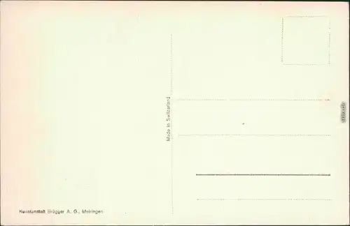 Ansichtskarte Meiringen Aareschlucht 1929 