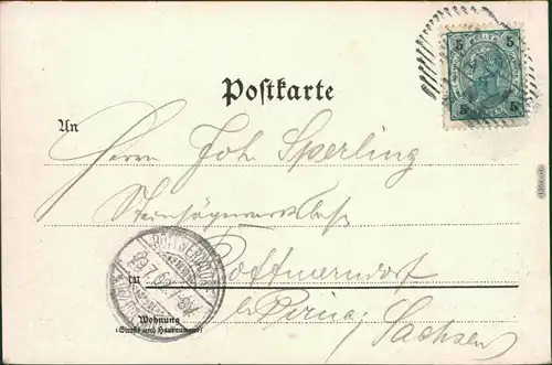 Ansichtskarte Garz Grazer Schloßberg, Bastei 1902