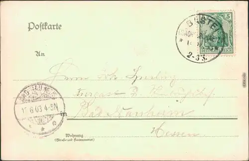 Ansichtskarte Rathen Basteifelsen (Sächsische Schweiz) 1903