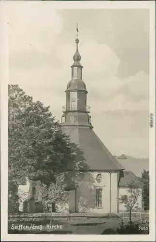 Ansichtskarte Seiffen (Erzgebirge) Kirche 1975