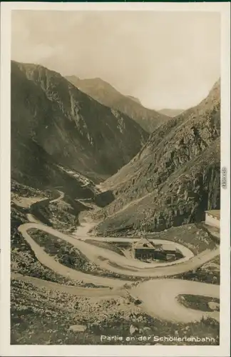 Ansichtskarte Oberwald-Obergoms Furkapass 1928