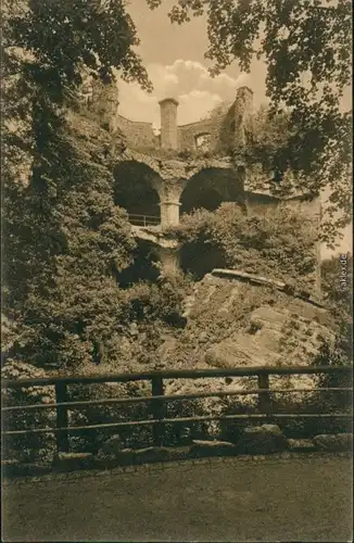 Heidelberg Heidelberger Schloss - Ruine gesprengte Turm oder Krautturm 1916