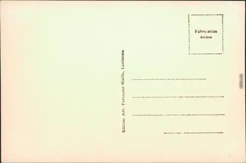 Ansichtskarte Bern Telegraph Denkmal 1932