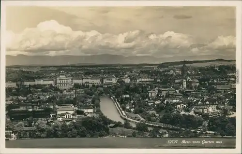 Ansichtskarte Bern Blick auf die Stadt 1932