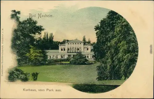 Ansichtskarte Bad Nauheim Kurhaus 1905