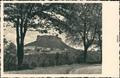 Ansichtskarte Porschdorf-Bad Schandau Lilienstein 1930