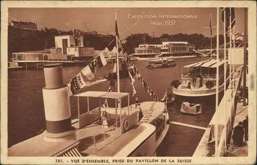 CPA Paris Pariser Weltausstellung Exposition 1900/1937 1937