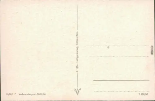 Ansichtskarte Pirna Rathaus 1956