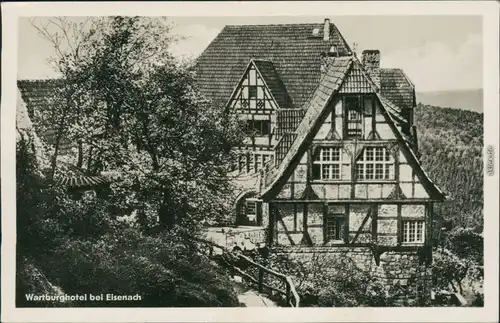 Ansichtskarte Eisenach Wartburg 1939