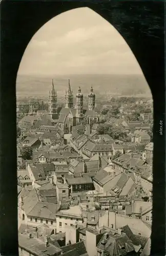 Naumburg (Saale)  der Wenzelskirche auf den Dom - St. Peter und Paul 1963