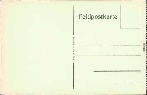 CPA St. Etienne Haus - Zeichnung 1917