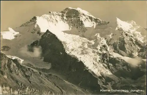 Ansichtskarte Lauterbrunnen Kleine Scheidegg, Jungfraujoch 1930