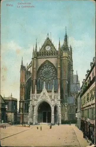 CPA Metz Kathedrale 1919