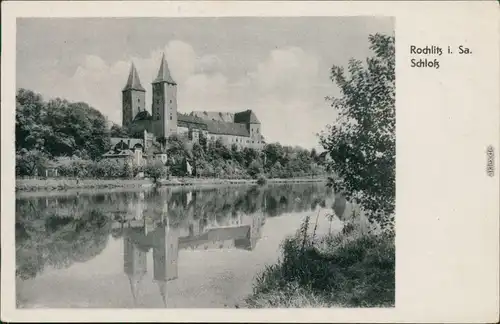 Ansichtskarte Rochlitz Schloss 1956