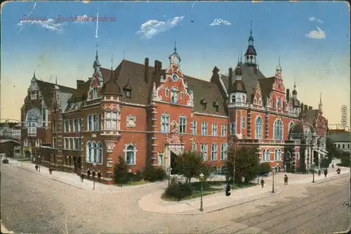 Ansichtskarte Leipzig Buchhändler-Börse 1917