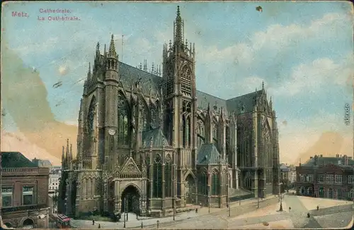 CPA Metz Kathedrale 1910