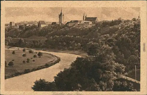 Ansichtskarte Bad Wimpfen Blick auf die Stadt 1928