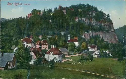 Ansichtskarte Oybin Berg Oybin 1914