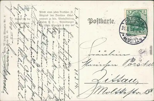 Ansichtskarte  Liedkarten - Was hab ich denn meinem ... 1914