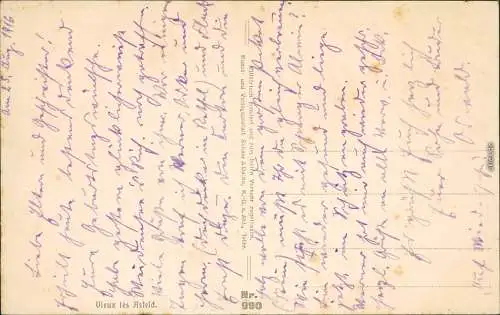 CPA Vieux-lès-Asfeld Prinz Friedrich Christian-Straße 1916