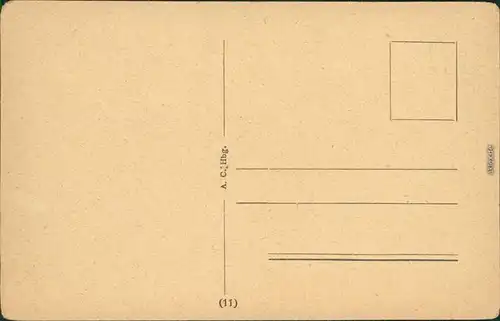 Ansichtskarte Hamburg Universität 1922