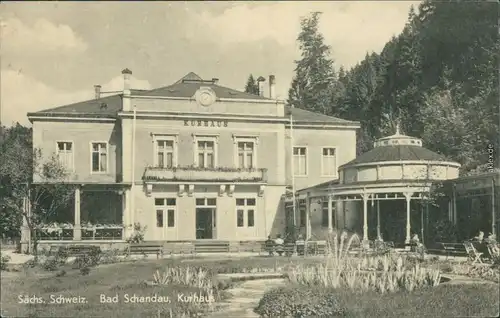 Ansichtskarte Bad Schandau Kurhaus 1959