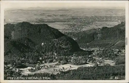 Ansichtskarte Oybin Panorama 1936