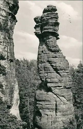 Ansichtskarte Rosenthal-Bielatal Schraubenkopf 1960