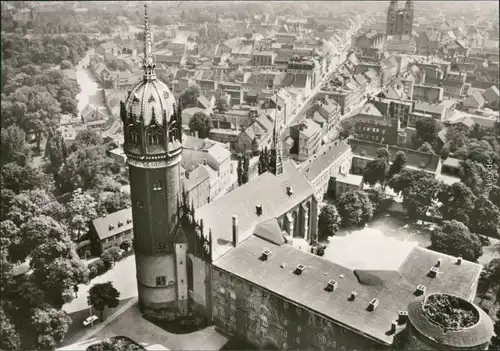 Ansichtskarte Lutherstadt Wittenberg Evangelische Schloßkirche 1978