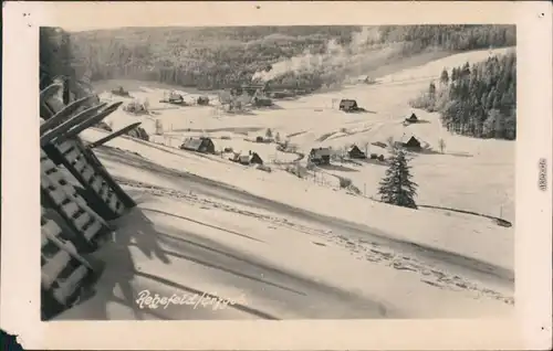 Rehefeld-Zaunhaus-Altenberg (Erzgebirge) Ort - Winterlandschaft 1958