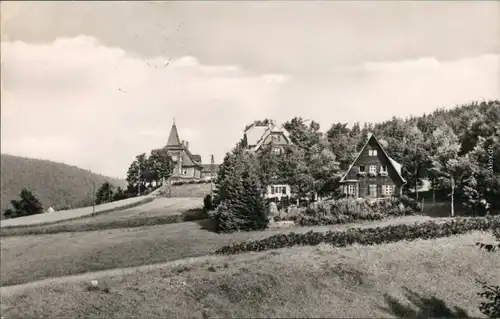 Rehefeld-Zaunhaus-Altenberg (Erzgebirge) Blick vom VP-Erholungsheim 1967