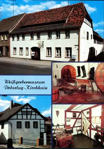Doberlug-Kirchhain Weißgerbermuseum: Wasserwerkstatt, Schusterstube 1990