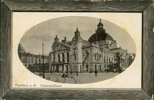 Ansichtskarte Frankfurt am Main Schauspielhaus 1916