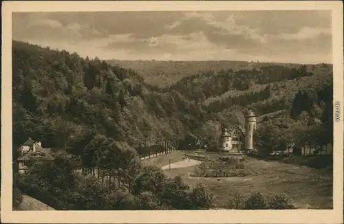 Ansichtskarte Mespelbrunn Wasserschloss 1929