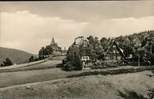 Rehefeld-Zaunhaus-Altenberg (Erzgebirge) Blick vom VP-Erholungsheim 1969