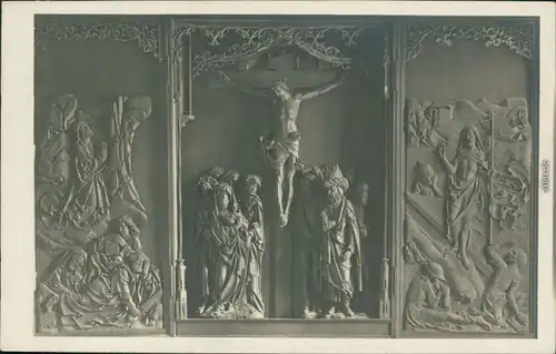 Ansichtskarte  Jesus Christus (Bibel) - Holzschnitt 1934