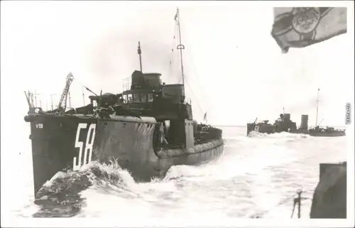  Schiffe/Schifffahrt - Kriegsschiffe (Marine) - Schnellbote 1938 Privatfoto