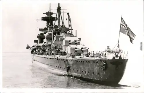 Foto  Kreuzer (Kriegsschiffe) 1938 Privatfoto