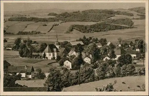 Ansichtskarte Johnsbach Panorama mit Blick zur Kirche 1932 