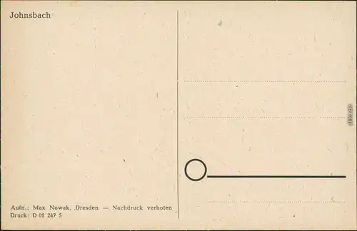 Ansichtskarte Johnsbach Panorama mit Blick zur Kirche 1932 