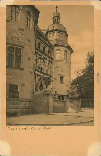 Ansichtskarte Speyer Museum - Portal 1923