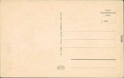 Ansichtskarte Eisenach Drachenschlucht 1928