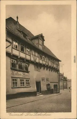 Ansichtskarte Eisenach Lutherhaus 1928