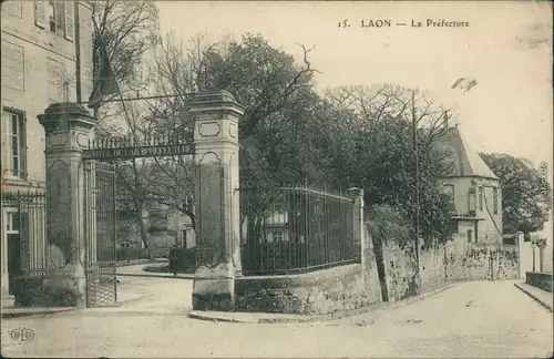 Laon Préfecture/Präfektur (juristische Verwaltung) - Eingang 1914