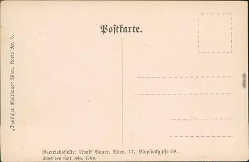 Ansichtskarte  Ein Heller und ein Balzen - Künstlerkarte 1917 