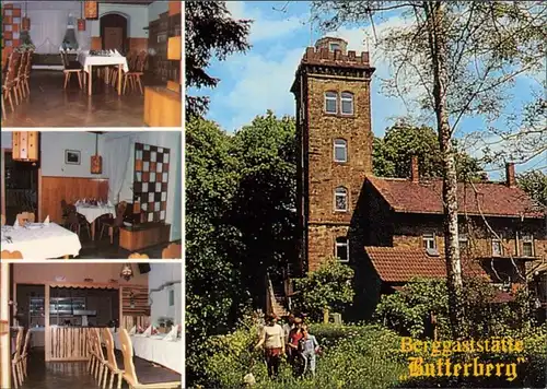 Ansichtskarte Bischofswerda Berggasthaus Butterberg 1998