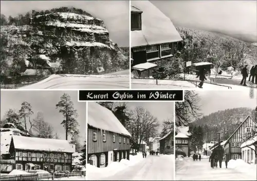 Ansichtskarte Oybin Berg Oybin, Hochwaldbaude 1983